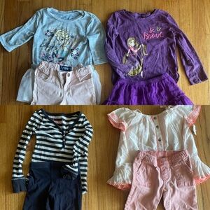 4 complete outfits for your princess 👑